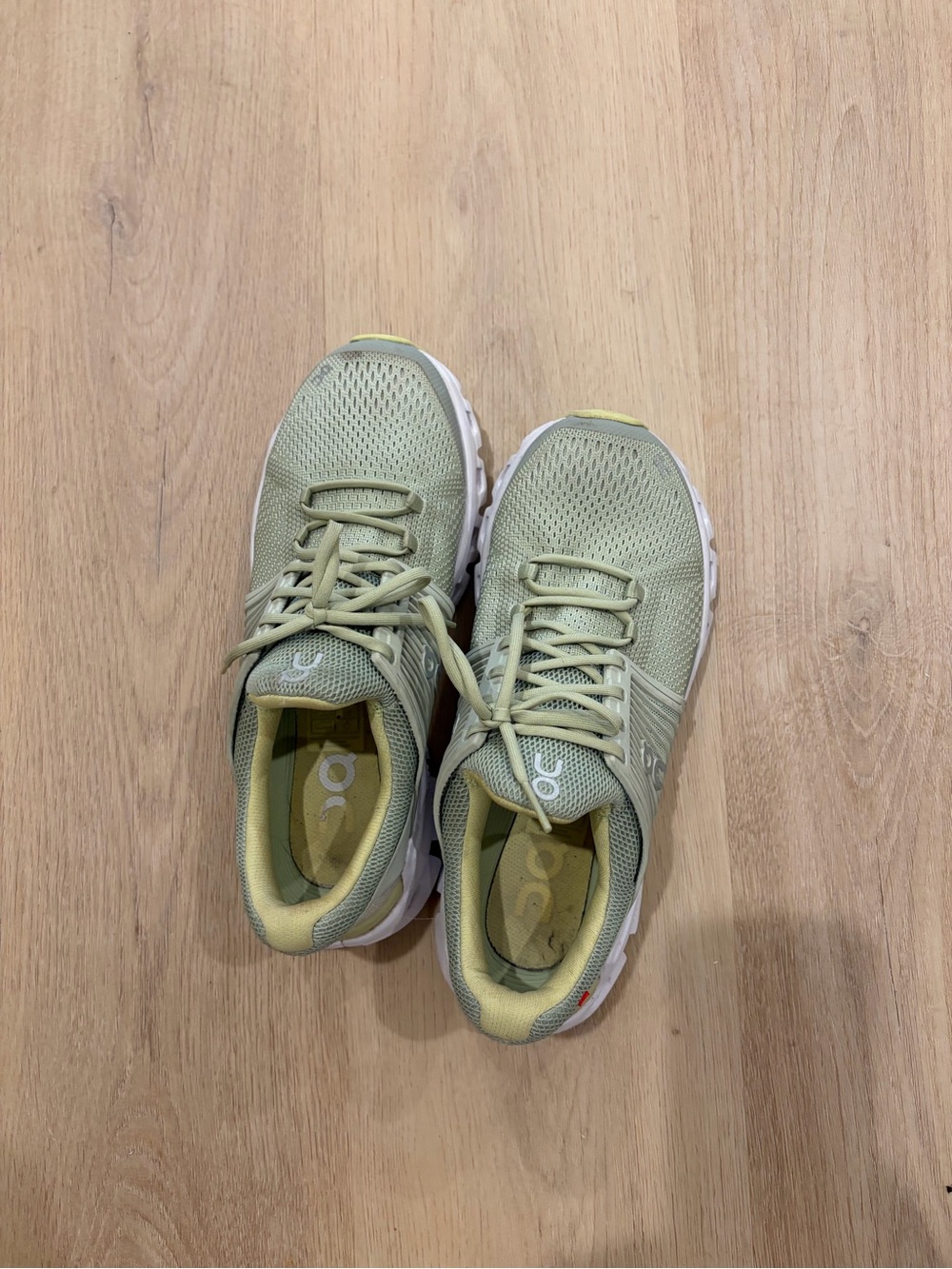 On Running Women's Light Sage Green Running Shoes